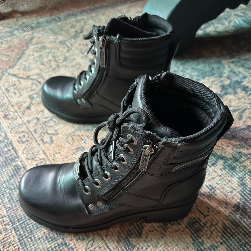 Harley Davidson Riding Boots - Picture 2 of 4
